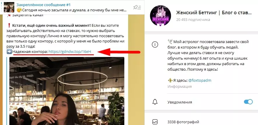 Женский Беттинг