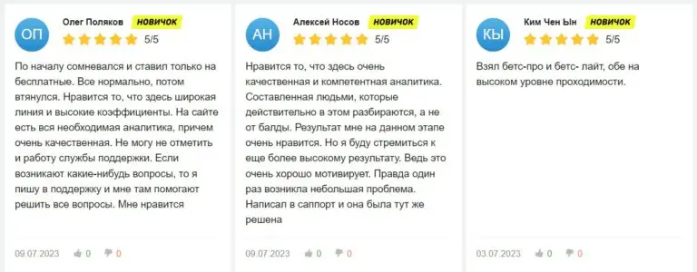 BETS-PRO.RU отзывы